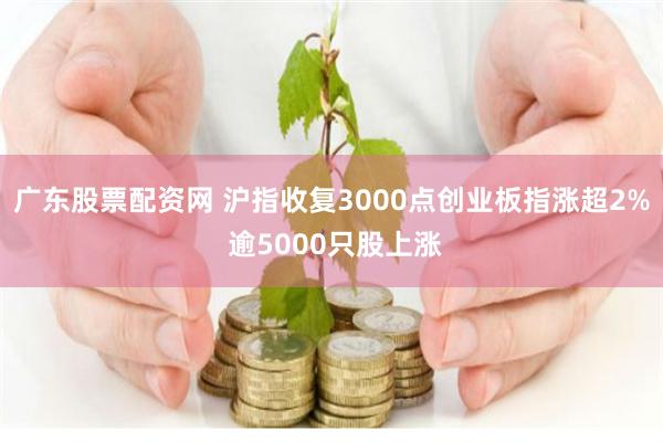 广东股票配资网 沪指收复3000点创业板指涨超2% 逾5000只股上涨