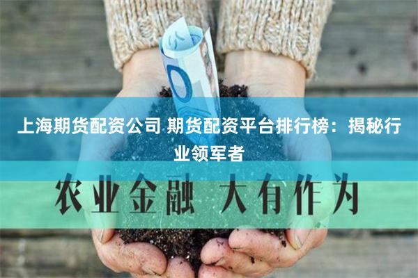 上海期货配资公司 期货配资平台排行榜：揭秘行业领军者